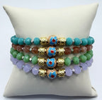 Flower Bead Bracelet